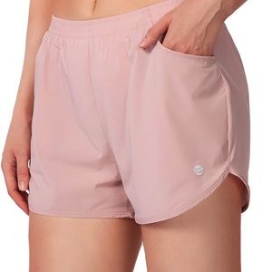 Pink Running Shorts